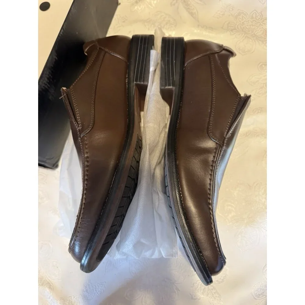 Bruno Marc Mens 15 Dress Shoes Square Toe Loafers Oxford Formal Slip On Shoes